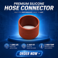Connecteur de Tuyau en Silicone Droit de 76 mm (1 7/8'') pour l'Entretien des Véhicules