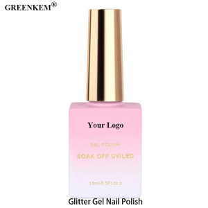 Karanlıkta <span class=keywords><strong>Glow</strong></span> serisi Glitter seti jel lehçe kapalı islatın 15 renk köpüklü yansıtıcı etkisi Glitter jel oje - Product Image 6