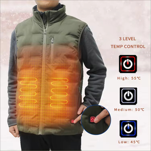 <span class=keywords><strong>Gilet</strong></span> <span class=keywords><strong>chauffant</strong></span> électrique USB pour <span class=keywords><strong>homme</strong></span>, respirant, coupe-vent, pour l'hiver, veste chauffante rechargeable - Product Image 2