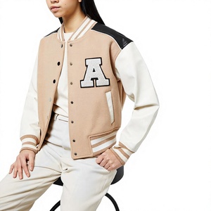 Fabricant OEM – Blouson universitaire réversible unisexe de haute qualité, personnalisable, écologique, 100 % coton, chauffant, pour l'hiver - Product Image 5