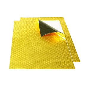 Alfombrilla de Aluminio para Aislamiento Acústico Automotriz, Materiales de Absorción de Sonido para Puertas Interiores, Materiales Insonorizantes de Cobertura Completa para Automóviles - Product Image 5
