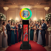 Cabina de Fotos con Pantalla LCD Táctil de 29 Pulgadas, Soporte para iPad, para Bodas y Fiestas, con Garantía de 1 Año