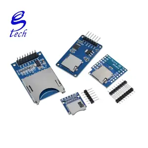 Modul pembaca kartu TF Mini SPI adaptor SD mini modul kartu TF SD 6 PIN modul pelindung memori kartu TF kartu SD mini