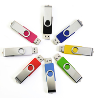 Clé USB en gros, clé USB flash 1 Go-64 Go à succès avec impression de logo, faible MOQ pour OEM et ODM