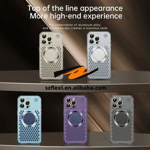 Funda Magnética de Aluminio para Teléfono con Disipación de Calor para iPhone 13 12 14 15 Pro Max Plus para iPhone 14 15 Pro Promax - Product Image 6
