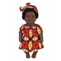 Adorable poupée réaliste Tusalmo YD48cm 19 pouces 48cm pour filles, noire afro, jouet en PVC souple, cadeau promotionnel naturel et tendance