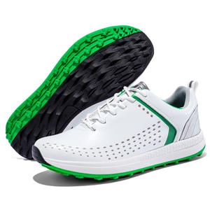 <span class=keywords><strong>Zapatos</strong></span> de <span class=keywords><strong>golf</strong></span> de cuero de microfibra del nuevo estilo al por mayor <span class=keywords><strong>zapatos</strong></span> de <span class=keywords><strong>golf</strong></span> antideslizantes del cordón de la rotación para los hombres - Product Image 6