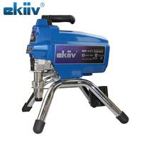 Pistolet de peinture électrique sans air industriel M495, pulvérisateur de peinture sans air avec pompe manuelle, alimenté par le fabricant