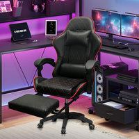 Chaise de jeu ergonomique réglable en hauteur avec rembourrage en éponge haute densité, 1 pièce, livraison gratuite