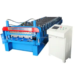 Classic rib roof panel sheet roll forming machine automatic color steel ibr metal roof tile making machinery