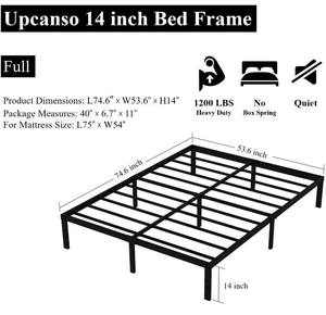 Khung giường kim loại với những thanh gỗ chắc chắn dễ lắp ráp đồ nội thất phòng ngủ tiết kiệm không gian giường cho khách sạn/căn hộ - Product Image 3