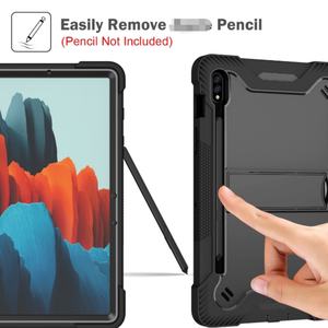 Étui de tablette robuste antichoc de haute qualité à 3 couches avec béquille intégrée pour Samsung Galaxy Tab S9 Ultra 14,6 pouces - Product Image 5