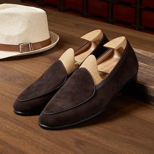 2025 nuevos mocasines para hombre: moda británica, informal versátil, punta redonda, tacón plano, sin cordones - Product Image 5