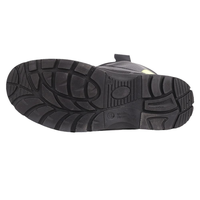 Chaussures de sécurité montantes unisexe AOXIANG pour l'été, usage en chantier et usine, tige en cuir véritable, embout en acier, anti-perforation, confortables pour le travail