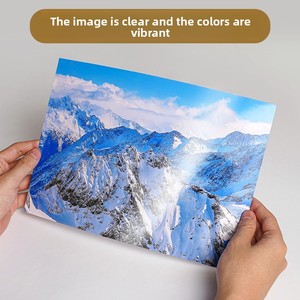 Carta fotografica lucida bifacciale per biglietti da visita A4/A3 300g per stampa a getto d'inchiostro - Product Image 4