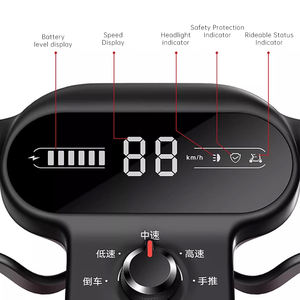 Scooter Eléctrico Potente con Velocidad Máxima de 10 km/h, con Marcha Atrás, Motor de 250 Vatios, Batería de Litio de 36V 12AH - Product Image 6