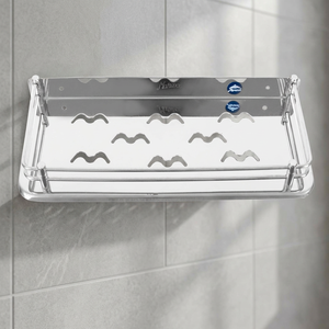 Étagère M 437 SS Marwel 5*12, Étagère de rangement en acier inoxydable M 437 5×12 pouces, Étagère de salle de bain M 437 SS 5×12 pouces - Product Image 4