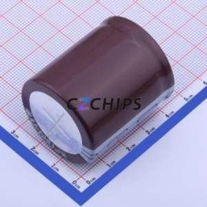 ตัวเก็บประจุแบบอิเล็กโทรไลต์อะลูมิเนียมแบบ Snap-in รุ่น EKMS401VSN681MA40S ชนิด Through hole (THT) ขนาด D35xL40 มม. 680uF 20% 400V 10 มม. - Product Image 2