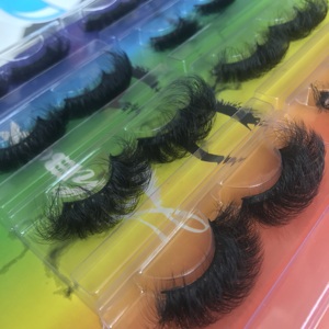 Prix de gros 10 paires de styles populaires mixtes oeil de chat volume dramatique ensemble de faux <span class=keywords><strong>cils</strong></span> longs multipack - Product Image 3