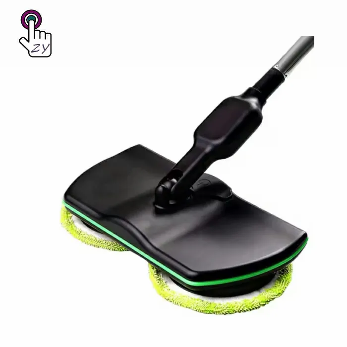 Household Rotating Cordless phone Mop Rechargeable Wireless Cleaning Floor Mop with Microfiber Cloths