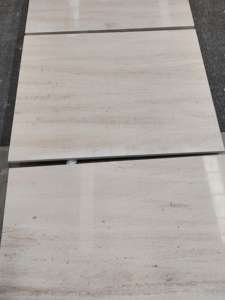 Revêtement de sol en pierre d'extérieur 30x30 24x24 Carrelage en <span class=keywords><strong>travertin</strong></span> blanc <span class=keywords><strong>beige</strong></span> pour pavés - Product Image 5