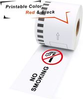DK-22205 Prix bas, personnalisé, compatible avec le papier thermique Brother Dk2205, rouleau d'étiquettes pour imprimantes Brother QL