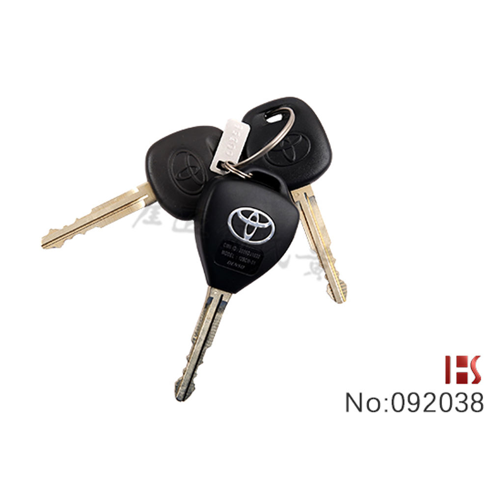 Original Toyota Corolla Ignition, Door, and Trunk Lock Set (Coded