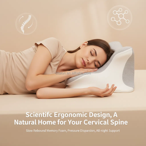 Kussen van traagschuim, orthopedisch, met op maat gemaakt logo, hoogwaardig, ademend, therapeutisch, premium, comfortabel, origineel, voor diepe slaap. - Product Image 6