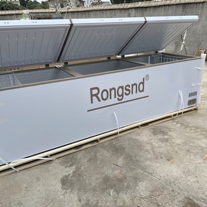 Congélateur commercial à grande capacité, 4 portes, 1000 litres, 600 litres, congélateur à glace profond, vente chaude - Product Image 5