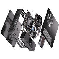 Nuevo Mini PC para Juegos Intel Core I9-9900T Dual DDR4 con 8 Puertos USB, Almacenamiento SSD/HDD, 3 Años de Garantía