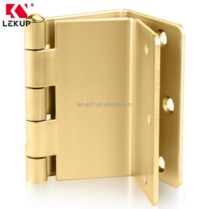 Charnières de <span class=keywords><strong>porte</strong></span> à mortaise complète dorées, charnières de <span class=keywords><strong>porte</strong></span> extensibles de 3,5 po, charnières de <span class=keywords><strong>porte</strong></span> robustes en acier inoxydable avec coin arrondi de 1/4'' - Product Image 1