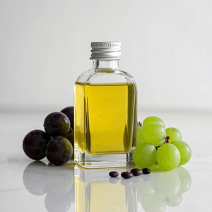 Aceite de masaje Venta caliente Aceite de semilla de uva Aceites portadores naturales puros utilizados para la belleza cosmética Cuidado del cuerpo Precio a granel - Product Image 1