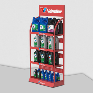 Nhà Máy Tùy Chỉnh Bền Sàn Kim Loại Động Cơ Dầu Hiển Thị Đứng, Động Cơ Dầu Hiển Thị Kệ, Dầu Bôi Trơn Hiển Thị Giá - Product Image 1