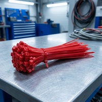 Attaches-câbles en nylon de 10 pouces, installation facile, attaches en plastique en vrac avec boucle, vente en gros