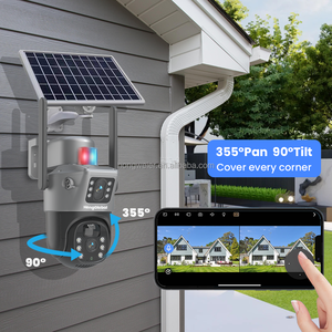 Hongglobal <span class=keywords><strong>8MP</strong></span> 4k ngoài trời năng lượng mặt trời Powered không dây surveil CCTV <span class=keywords><strong>Camera</strong></span> V380 Pro 4G Sim thẻ ngoài trời wifi an ninh năng lượng mặt trời máy ảnh - Product Image 6