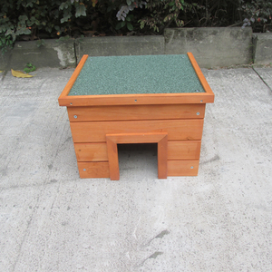 Casa de madera desmontable de conejillo de indias, escondite de madera de animales pequeños, casa de hámster de erizo - Product Image 6