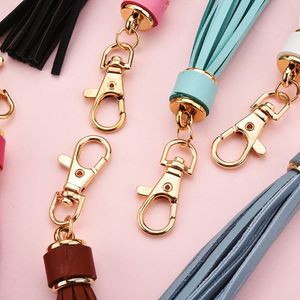 Hot Sale 15cm Long Tassel Keychains PU Leather Keychain Tassels for Woman DIY Pendant <b>Accessories</b> Car Bag Wallet <b>Key</b> Decoration - Product Image 2