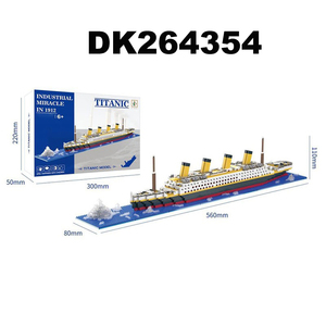<span class=keywords><strong>3D</strong></span> <span class=keywords><strong>Puzzle</strong></span> <span class=keywords><strong>Titanic</strong></span> DIY Modèle Blocs de Construction Ensembles Briques Jouets Pour Enfants Adulte Cadeau - Product Image 6