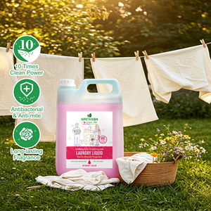 Produit Tendance 2026 : Détergent Liquide 5 Gallons Personnalisé pour Linge, Marque Propre, Mousse Antibactérienne pour Lavage à la Main - Product Image 2