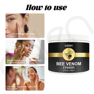 Oalen OEM veneno de abeja crema antienvejecimiento veneno de abeja orgánica crema reafirmante venta al por mayor crema antienvejecimiento Facial - Product Image 6