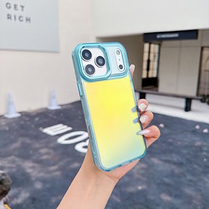 <span class=keywords><strong>Coque</strong></span> de téléphone antichoc <span class=keywords><strong>transparente</strong></span> en TPU et acrylique à dégradé de couleurs pour <span class=keywords><strong>iPhone</strong></span> Air 12 <span class=keywords><strong>13</strong></span> 14 15 16 17 Pro Max 17E – Housse simple - Product Image 5