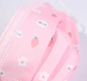 Khẩu trang bảo vệ ba lớp dùng một lần cho trẻ em chống bụi và giọt nước, sản phẩm an toàn - Product Image 4