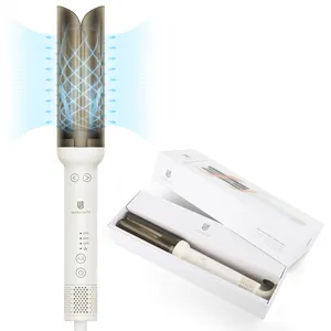 Rotations-Locken-Eisen-Haarlockenschutz Anti-Schmerzen automatischer Locken-Stab für Haarstil Locken Waver