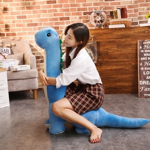 Jouets en peluche de haute qualité, animaux en peluche, dinosaures longs et mignons, jouets en peluche bleus, oreillers en peluche pour garçons - Product Image 2