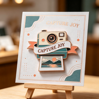 Nouvel Arrivage : Pins de revers pour appareil photo, en métal, design dessin animé et paysage, badges personnalisables avec LOGO et lettres, émail souple ou dur, vente en gros