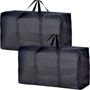 Bolsa de almacenamiento de gran tamaño móvil tejida de polipropileno Pp de gran venta, bolsa móvil impermeable, cremallera resistente - Product Image 1