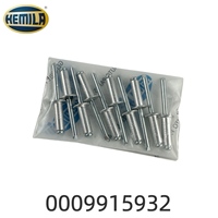 0009915932 Paket 10 Paket Paku Keling untuk Pengatur Jendela, Suku Cadang Mobil HEMILA, Kompatibel dengan Mercedes-Benz W204 dan W212