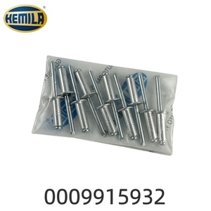 0009915932 Rivets pour régulateurs de vitres, lot de 10, pièces automobiles HEMILA, compatibles avec Mercedes-Benz W204 et W212 - Product Image 2
