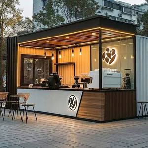 Container per Caffetteria Personalizzato di Alta Qualità, Antiruggine, Impermeabile, Modulare ed Espandibile per Bar o Caffè - Product Image 1