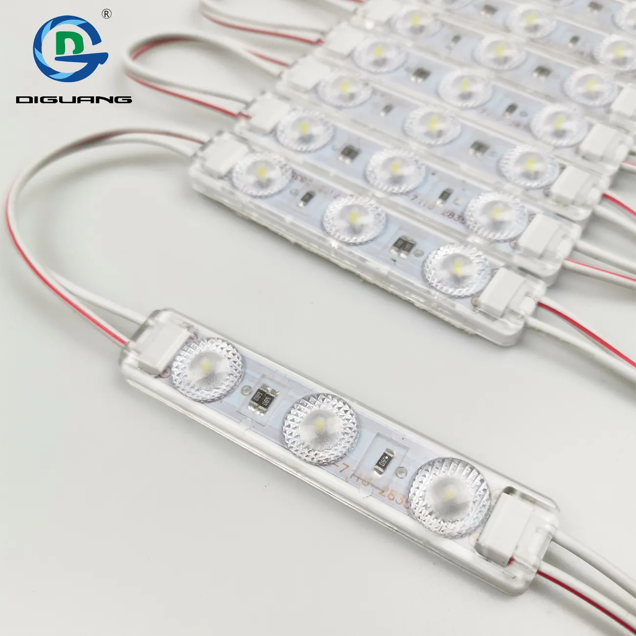 DC 12V 24V alçak gerilim SMD 5630 çip 6 lambalar açık su geçirmez aydınlatma LED ekran modülleri için işaretleri reklam uygulamaları